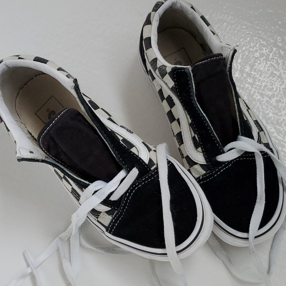 Vans checked sneakers
